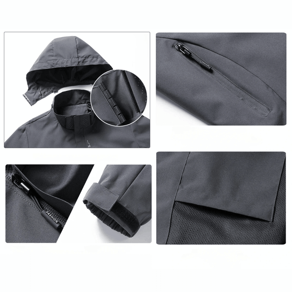 Wasserdichte Motorsport-Jacke „RB“