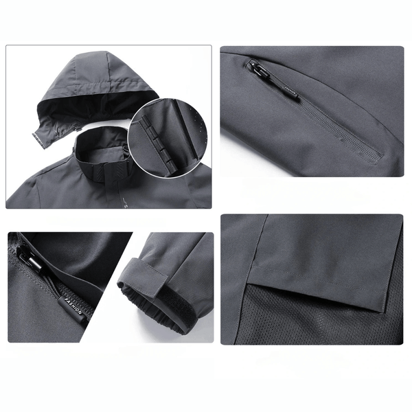 Wasserdichte Motorsport-Jacke „Renn“